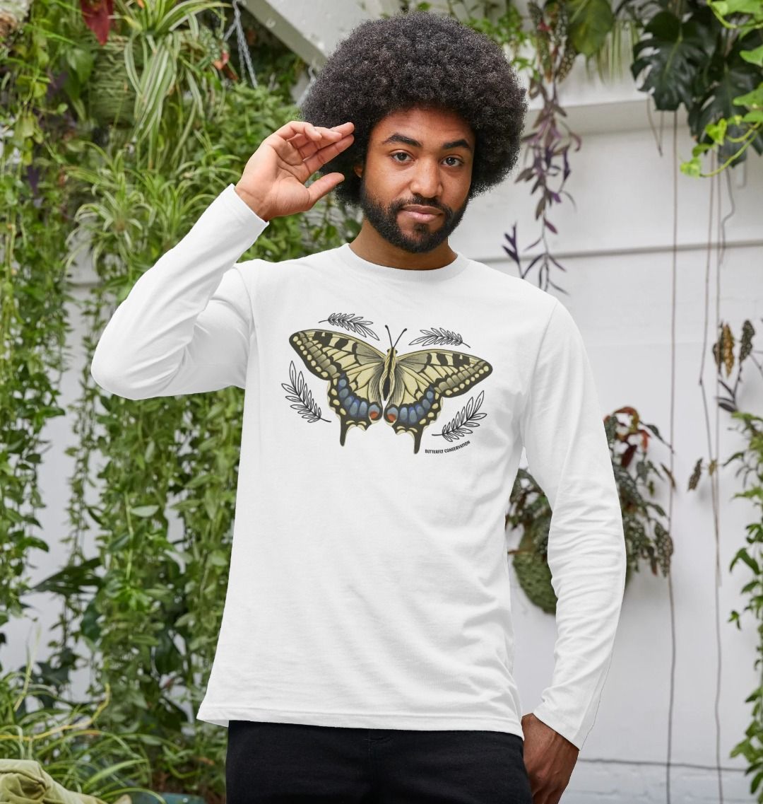 Swallowtail Butterfly Men's Long Sleeve T-shirt