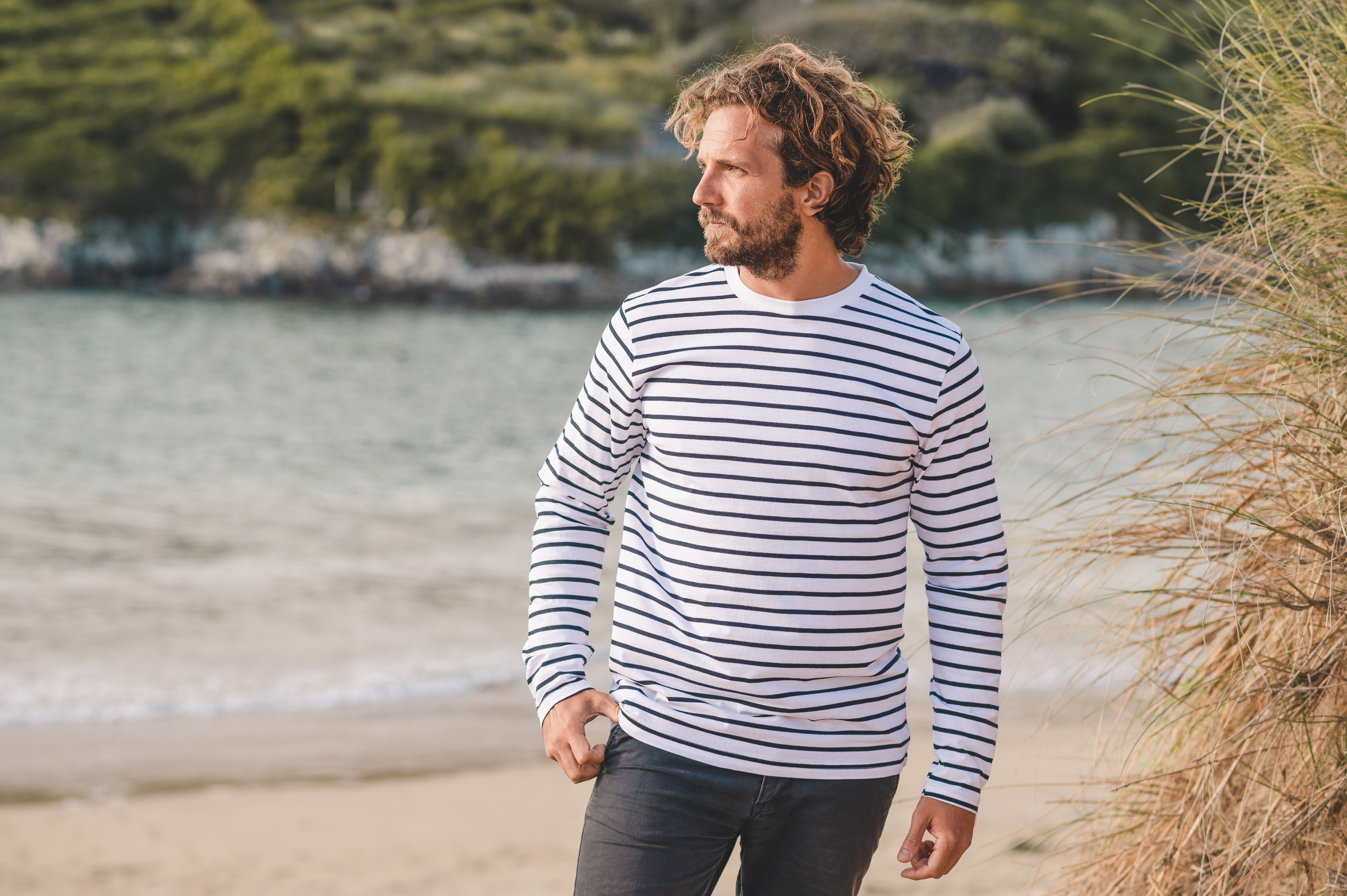 Cool Review About Striped Long Sleeve Mens